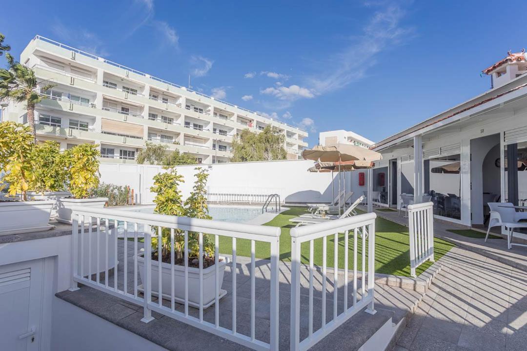 Lightbooking Alemania Piscina Privada Playa Del Ingles Bagian luar foto