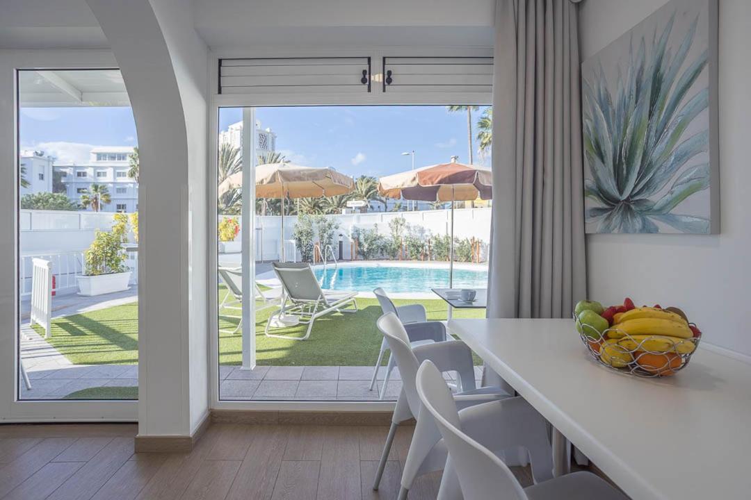 Lightbooking Alemania Piscina Privada Playa Del Ingles Bagian luar foto
